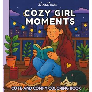 Lines, Lou Cozy Girl Moments A Wholesome Coloring Book Full of Calm, Style & Everyday Joy: Coloring Book for Adults and Teens Lines, Lou Cozy Girl Moments A Wholesome Coloring Book Full of Calm, Style & Everyday Joy: Coloring Book for Adults and Teens