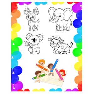 Ouhabi, Boka Boka Coloriage pour enfant: livre de coloriage simple pour enfant 1 a 4 ans, 100 page de coloriage Animaux, Lettres, Chiffres, Formes, fruits et légumes Ouhabi, Boka Boka Coloriage pour enfant: livre de coloriage simple pour enfant 1 a 4 ans, 100 page de coloriage Animaux, Lettres, Chiffres, Formes, fruits et légumes