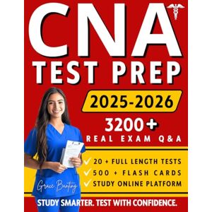 Banting, Grace CNA TEST PREP: Complete guide to CNA exam preparation, with study materials in the book and online. Banting, Grace CNA TEST PREP: Complete guide to CNA exam preparation, with study materials in the book and online.
