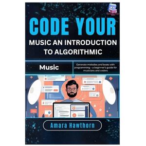 Hawthorn, AMARA Code Your Music: An Introduction to Algorithmic Music: Generate melodies and beats with programming – a beginner’s guide for musicians and coders Hawthorn, AMARA Code Your Music: An Introduction to Algorithmic Music: Generate melodies and beats with programming – a beginner’s guide for musicians and coders