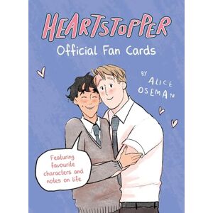 Laurence King Heartstopper Official Fan Cards Laurence King Heartstopper Official Fan Cards