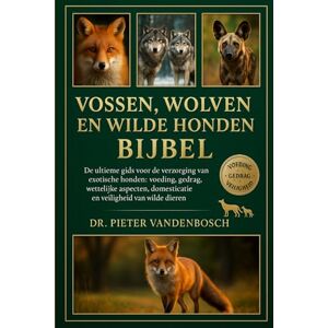 Vandenbosch, Dr. Pieter Vossen, Wolven En Wilde Honden Bijbel: De ultieme gids voor de verzorging van exotische honden: voeding, gedrag, wettelijke aspecten, domesticatie, huisvesting en veiligheid van wilde dieren Vandenbosch, Dr. Pieter Vossen, Wolven En Wilde Honden Bijbel: De ultieme gids voor de verzorging van exotische honden: voeding, gedrag, wettelijke aspecten, domesticatie, huisvesting en veiligheid van wilde dieren