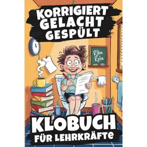 Rola, Riba Korrigiert, Gelacht, Gespült – Das lustige Klobuch für Lehrkräfte: Humorvolle Sammlung aus Witzen, Anekdoten und Schulalltags-Chaos – das perfekte Geschenk für Lehrer, Referendare und Pädagogen Rola, Riba Korrigiert, Gelacht, Gespült – Das lustige Klobuch für Lehrkräfte: Humorvolle Sammlung aus Witzen, Anekdoten und Schulalltags-Chaos – das perfekte Geschenk für Lehrer, Referendare und Pädagogen