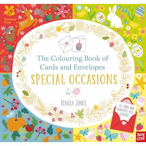 Rebecca Jones National Trust: The Colouring Book of Cards and Envelopes: Special Occasions (Colouring Cards and Envelopes Series) Rebecca Jones National Trust: The Colouring Book of Cards and Envelopes: Special Occasions (Colouring Cards and Envelopes Series)