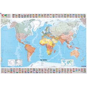 Michelin The World ( Laminated Wall Maps) Michelin The World ( Laminated Wall Maps)