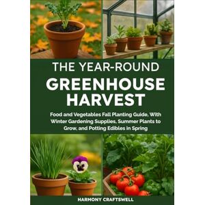 CRAFTSWELL, HARMONY THE YEAR-ROUND GREENHOUSE HARVEST: Food and Vegetables Fall Planting Guide, With Winter Gardening Supplies, Summer Plants to Grow, and Potting Edibles ... in Pots: The Container Gardening Series) CRAFTSWELL, HARMONY THE YEAR-ROUND GREENHOUSE HARVEST: Food and Vegetables Fall Planting Guide, With Winter Gardening Supplies, Summer Plants to Grow, and Potting Edibles ... in Pots: The Container Gardening Series)