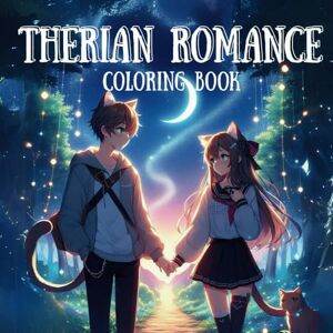 Studios, Chilly Therian Romance Coloring Book: A Fantasy Coloring Adventure with 50+ Anime-Inspired Love Scenes for Adults and Teens Studios, Chilly Therian Romance Coloring Book: A Fantasy Coloring Adventure with 50+ Anime-Inspired Love Scenes for Adults and Teens