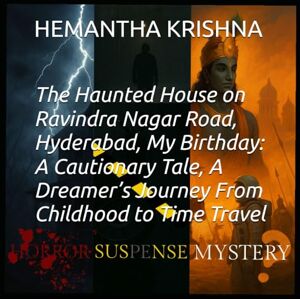 KRISHNA BABU, Y HEMANTHA JAWAHAR The Haunted House on Ravindra Nagar Road, Hyderabad, My Birthday: A Cautionary Tale, A Dreamer’s Journey From Childhood to Time Travel KRISHNA BABU, Y HEMANTHA JAWAHAR The Haunted House on Ravindra Nagar Road, Hyderabad, My Birthday: A Cautionary Tale, A Dreamer’s Journey From Childhood to Time Travel