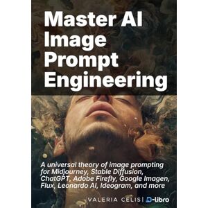 Celis, Valeria Master AI Image Prompt Engineering: A universal theory of image prompting for Midjourney, Stable Diffusion, ChatGPT, Adobe Firefly, Google Imagen, ... Skill Development Series by D-Libro (2025)) Celis, Valeria Master AI Image Prompt Engineering: A universal theory of image prompting for Midjourney, Stable Diffusion, ChatGPT, Adobe Firefly, Google Imagen, ... Skill Development Series by D-Libro (2025))