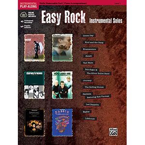 Staff, Alfred Publishing Easy Rock Instrumental Solos for Strings, Level 1: Violin (Book & CD) (Easy Rock Instrumental Solos: Level 1) Staff, Alfred Publishing Easy Rock Instrumental Solos for Strings, Level 1: Violin (Book & CD) (Easy Rock Instrumental Solos: Level 1)