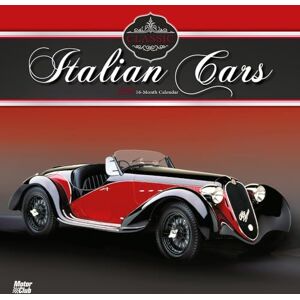 BrownTrout Classic Italian Cars 2025 12 x 24 Inch Monthly Square Wall Calendar Plastic-Free Motor Club Automotive Maserati Fiat Ferrari BrownTrout Classic Italian Cars 2025 12 x 24 Inch Monthly Square Wall Calendar Plastic-Free Motor Club Automotive Maserati Fiat Ferrari