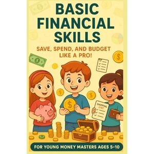 Publishing, KreativaDream Basic Financial Skills: Save, Spend and Budget Like a Pro: For Young Money Masters Ages 5-10 Publishing, KreativaDream Basic Financial Skills: Save, Spend and Budget Like a Pro: For Young Money Masters Ages 5-10