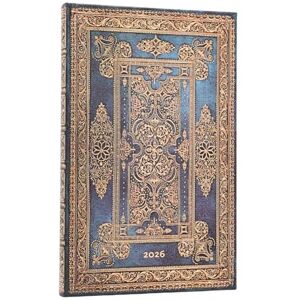 Paperblanks 2026 Blue Luxe (Luxe Design) Maxi 12-month Vertical Hardcover Flexi Dayplanner 2026 (Elastic Band Closure) Paperblanks 2026 Blue Luxe (Luxe Design) Maxi 12-month Vertical Hardcover Flexi Dayplanner 2026 (Elastic Band Closure)