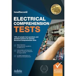 Shepherd, Marilyn ELECTRICAL COMPREHENSION TESTS: 100s of sample test questions and detailed answers for passing the electrical comprehension tests. (Testing Series) Shepherd, Marilyn ELECTRICAL COMPREHENSION TESTS: 100s of sample test questions and detailed answers for passing the electrical comprehension tests. (Testing Series)