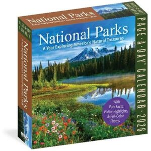 Calendars, Workman National Parks Page-A-Day® Calendar 2026 Calendars, Workman National Parks Page-A-Day® Calendar 2026
