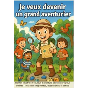Moreau, Jacques Je veux devenir un grand aventurier: Roman illustré en couleur d’aventure et de nature pour enfants – Histoires inspirantes, découvertes et amitié – ... ludique pour filles et garçons de 6 à 12 ans Moreau, Jacques Je veux devenir un grand aventurier: Roman illustré en couleur d’aventure et de nature pour enfants – Histoires inspirantes, découvertes et amitié – ... ludique pour filles et garçons de 6 à 12 ans