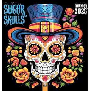 Flame Tree Gift Sugar Skulls Wall Calendar 2025 (Art Calendar) Flame Tree Gift Sugar Skulls Wall Calendar 2025 (Art Calendar)