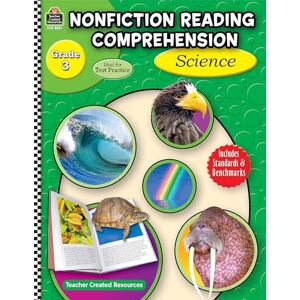 Teacher Created Resources Staff, Ruth Nonfiction Reading Comprehension: Science, Grade 3: Science, Grade 3 Teacher Created Resources Staff, Ruth Nonfiction Reading Comprehension: Science, Grade 3: Science, Grade 3
