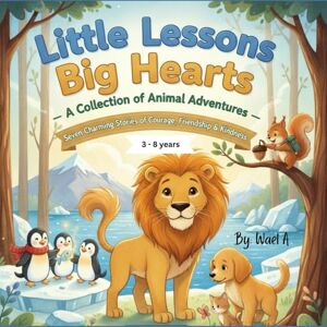 A, Wael Little Lessons, Big Hearts: A Collection of Animal Adventures for children A, Wael Little Lessons, Big Hearts: A Collection of Animal Adventures for children