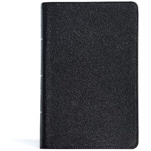 CSB Bibles by Holman CSB Large Print Personal Size Reference Bible, Black Genuine Leather, Indexed: Csb Personal Size Reference Bible, Black Genuine Leather CSB Bibles by Holman CSB Large Print Personal Size Reference Bible, Black Genuine Leather, Indexed: Csb Personal Size Reference Bible, Black Genuine Leather