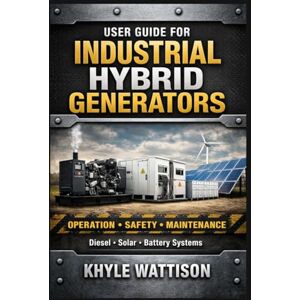 Wattison, Khyle User Guide for Industrial Hybrid Generators: A Practical Operations, Safety, and Maintenance Manual for Diesel–Solar–Battery Hybrid Power Systems Wattison, Khyle User Guide for Industrial Hybrid Generators: A Practical Operations, Safety, and Maintenance Manual for Diesel–Solar–Battery Hybrid Power Systems
