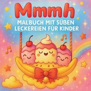 Martin, Chris Mmmh Malbuch mit süßen Leckereien für Kinder Martin, Chris Mmmh Malbuch mit süßen Leckereien für Kinder