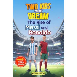 Bartoli, Nico Soccer Books For Kids 8-12: Two Kids One Dream The Rise of Messi and Ronaldo: Build confidence, resilience and a growth mindset through the inspiring stories of two true football legends Bartoli, Nico Soccer Books For Kids 8-12: Two Kids One Dream The Rise of Messi and Ronaldo: Build confidence, resilience and a growth mindset through the inspiring stories of two true football legends