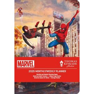 Thomas Kinkade Studios Marvel's Spider-Man and Friends: The Ultimate Alliance by 12-Month 2025 Monthly/Weekly Planner Calendar Thomas Kinkade Studios Marvel's Spider-Man and Friends: The Ultimate Alliance by 12-Month 2025 Monthly/Weekly Planner Calendar