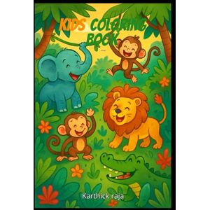 raja, Mr Karthick Little Hands, Big Animals: An Easy Coloring Book for Kids Ages 3-6 Featuring Favorite Animals raja, Mr Karthick Little Hands, Big Animals: An Easy Coloring Book for Kids Ages 3-6 Featuring Favorite Animals