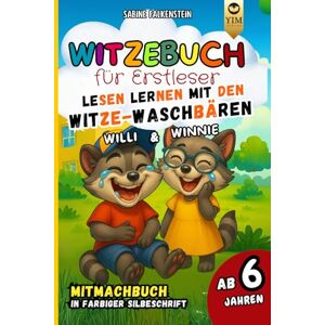 Falkenstein, Sabine Witzebuch für Erstleser mit farbiger Silbenschrift. Lustige Rätsel, Wortspiele & Übungen 1. Klasse Silbenbuch zum Lesenlernen ab 6 Jahren Falkenstein, Sabine Witzebuch für Erstleser mit farbiger Silbenschrift. Lustige Rätsel, Wortspiele & Übungen 1. Klasse Silbenbuch zum Lesenlernen ab 6 Jahren