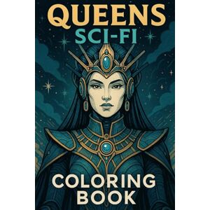 Max, maxxx08 Queens Sci-Fi Coloring Book: 50 original sci-fi illustrations of regal queens Max, maxxx08 Queens Sci-Fi Coloring Book: 50 original sci-fi illustrations of regal queens