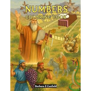 Canfield, Barbara Ellen Numbers Coloring Book Canfield, Barbara Ellen Numbers Coloring Book