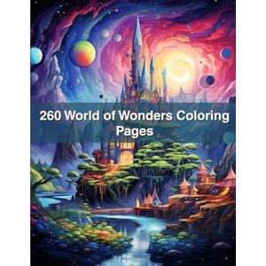 J. Sykes, Gary 260 World of Wonders Coloring Pages: A Global Journey of Landmarks, Wildlife, and Magical Places to Color J. Sykes, Gary 260 World of Wonders Coloring Pages: A Global Journey of Landmarks, Wildlife, and Magical Places to Color