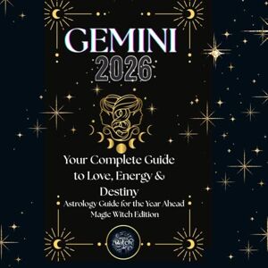 WITCH, Magic Gemini 2026 – Magic Witch Astrology Guide: Monthly Predictions, Daily Guidance, Rituals & Mantras for Your 2026 Journey (Magic Witch Astrology Guide ... Daily Predictions, Rituals & Mantras) WITCH, Magic Gemini 2026 – Magic Witch Astrology Guide: Monthly Predictions, Daily Guidance, Rituals & Mantras for Your 2026 Journey (Magic Witch Astrology Guide ... Daily Predictions, Rituals & Mantras)
