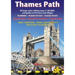 Joel Newton Thames Path: Thames Head to Woolwich (London) & London to Thames Head (Trailblazer British Walking Guides), Planning, Places to Stay, Places to Eat: ... Head: Planning, Places to Stay, Places to Eat Joel Newton Thames Path: Thames Head to Woolwich (London) & London to Thames Head (Trailblazer British Walking Guides), Planning, Places to Stay, Places to Eat: ... Head: Planning, Places to Stay, Places to Eat