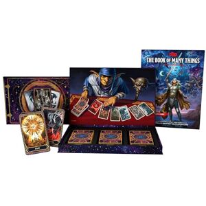 Dungeons & Dragons The Deck of Many Things Includes The Book of Many Things (D&D Expansion Book), 66-Card Deck of Many Things + Card Reference Guide Dungeons & Dragons The Deck of Many Things Includes The Book of Many Things (D&D Expansion Book), 66-Card Deck of Many Things + Card Reference Guide