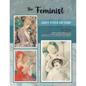 MsKapolo, TheCrossStitch by The Feminist cross stitch pattern: Gerda Wegener’s art deco woman portrait paintings, 3 vintage artwork counted crossstitch color charts MsKapolo, TheCrossStitch by The Feminist cross stitch pattern: Gerda Wegener’s art deco woman portrait paintings, 3 vintage artwork counted crossstitch color charts
