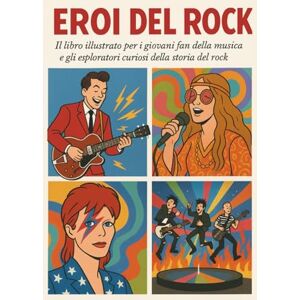 Editions, Maï et Emie Eroi del Rock: Il libro illustrato per i giovani fan della musica e gli esploratori curiosi della storia del rock Editions, Maï et Emie Eroi del Rock: Il libro illustrato per i giovani fan della musica e gli esploratori curiosi della storia del rock