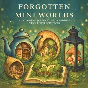 Writes, Suh Forgotten Mini Worlds Perfect For Relaxation , Creativity and stress relief : A Coloring Journey Into Hidden Tiny Environments 50+ beautifully detailed tiny worlds Suitable For All Ages Writes, Suh Forgotten Mini Worlds Perfect For Relaxation , Creativity and stress relief : A Coloring Journey Into Hidden Tiny Environments 50+ beautifully detailed tiny worlds Suitable For All Ages