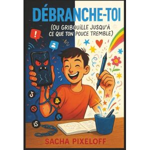PixelOff, Sacha Débranche-Toi (Ou Gribouille Jusqu'à Ce Que Ton Pouce Tremble): Le carnet défouloir pour décrocher de ton écran, survivre sans réseaux sociaux, et redevenir un humain IRL PixelOff, Sacha Débranche-Toi (Ou Gribouille Jusqu'à Ce Que Ton Pouce Tremble): Le carnet défouloir pour décrocher de ton écran, survivre sans réseaux sociaux, et redevenir un humain IRL