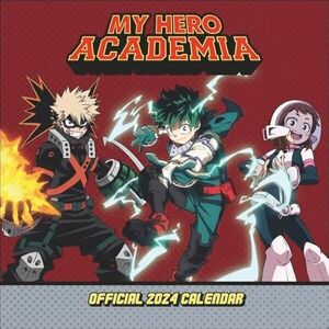 Heye My Hero Academia Brochure Calendar 2024 Diary with Space for Entries and Great Pictures of All Characters Fabulous Gift Idea for Anime Fans and Other Heroes. 12" x 12 Heye My Hero Academia Brochure Calendar 2024 Diary with Space for Entries and Great Pictures of All Characters Fabulous Gift Idea for Anime Fans and Other Heroes. 12" x 12