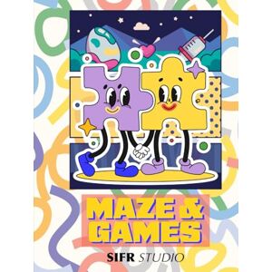 Studio, Sifr 70+ Maze & Games: Fun Puzzles and Activities Book for Kids Ages 4-8 Studio, Sifr 70+ Maze & Games: Fun Puzzles and Activities Book for Kids Ages 4-8