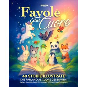 Studio, Shinka Favole dal Cuore: 40 Favole Illustrate a Colori per Bambini 3-7 Anni – Storie della Buonanotte Educative su Emozioni, Valori e Autostima – con ... Educazione Emotiva e Psicologia dell’Infanzia Studio, Shinka Favole dal Cuore: 40 Favole Illustrate a Colori per Bambini 3-7 Anni – Storie della Buonanotte Educative su Emozioni, Valori e Autostima – con ... Educazione Emotiva e Psicologia dell’Infanzia