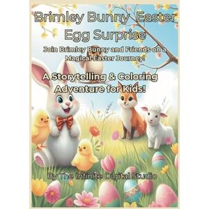 Studio, The Infinite Digital Brimley Bunny’s Easter Egg Surprise: A Playful Easter Bunny Storytelling & Coloring Book for Kids Ages 4-8 (Brimley Bunny Tales) Studio, The Infinite Digital Brimley Bunny’s Easter Egg Surprise: A Playful Easter Bunny Storytelling & Coloring Book for Kids Ages 4-8 (Brimley Bunny Tales)