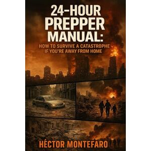 Montefaro, Héctor 24-Hour Prepper Manual: How to Survive a Catastrophe If You're Away From Home: Urban survival guide for the first 24 hours when disaster strikes at work, on the road or far from home Montefaro, Héctor 24-Hour Prepper Manual: How to Survive a Catastrophe If You're Away From Home: Urban survival guide for the first 24 hours when disaster strikes at work, on the road or far from home