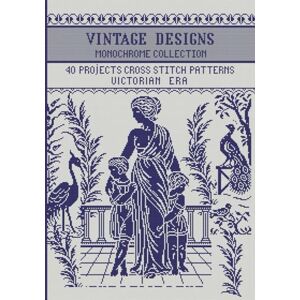 BoutiqueHobby, Svetlana Vintage Designs Cross Stitch Patterns Monochrome Collection: for Needlework & Other Crafts (Monochrome Filet Crochet and Cross Stitch) BoutiqueHobby, Svetlana Vintage Designs Cross Stitch Patterns Monochrome Collection: for Needlework & Other Crafts (Monochrome Filet Crochet and Cross Stitch)
