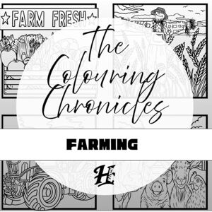 Collins, Miss Hayley The Colouring Chronicles Farming Collins, Miss Hayley The Colouring Chronicles Farming