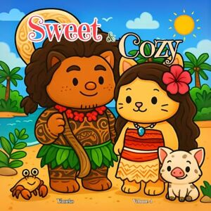 Cozy, Sweet & Sweet & Cozy Coloring Book, volume 4: Summer Time Vibes, Cozy Coloring Book for Adults Cozy, Sweet & Sweet & Cozy Coloring Book, volume 4: Summer Time Vibes, Cozy Coloring Book for Adults