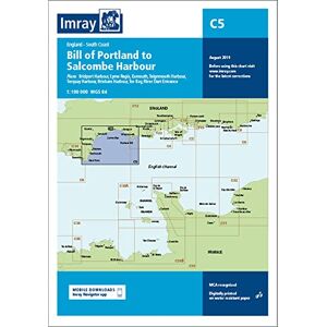 Imray Chart C5: Portland Bill to Salcombe Harbour (C Charts) Imray Chart C5: Portland Bill to Salcombe Harbour (C Charts)