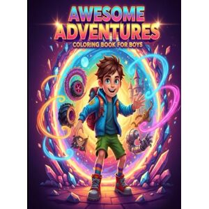 Arnold, Gregg Awesome Adventures Coloring Book For Boys Arnold, Gregg Awesome Adventures Coloring Book For Boys